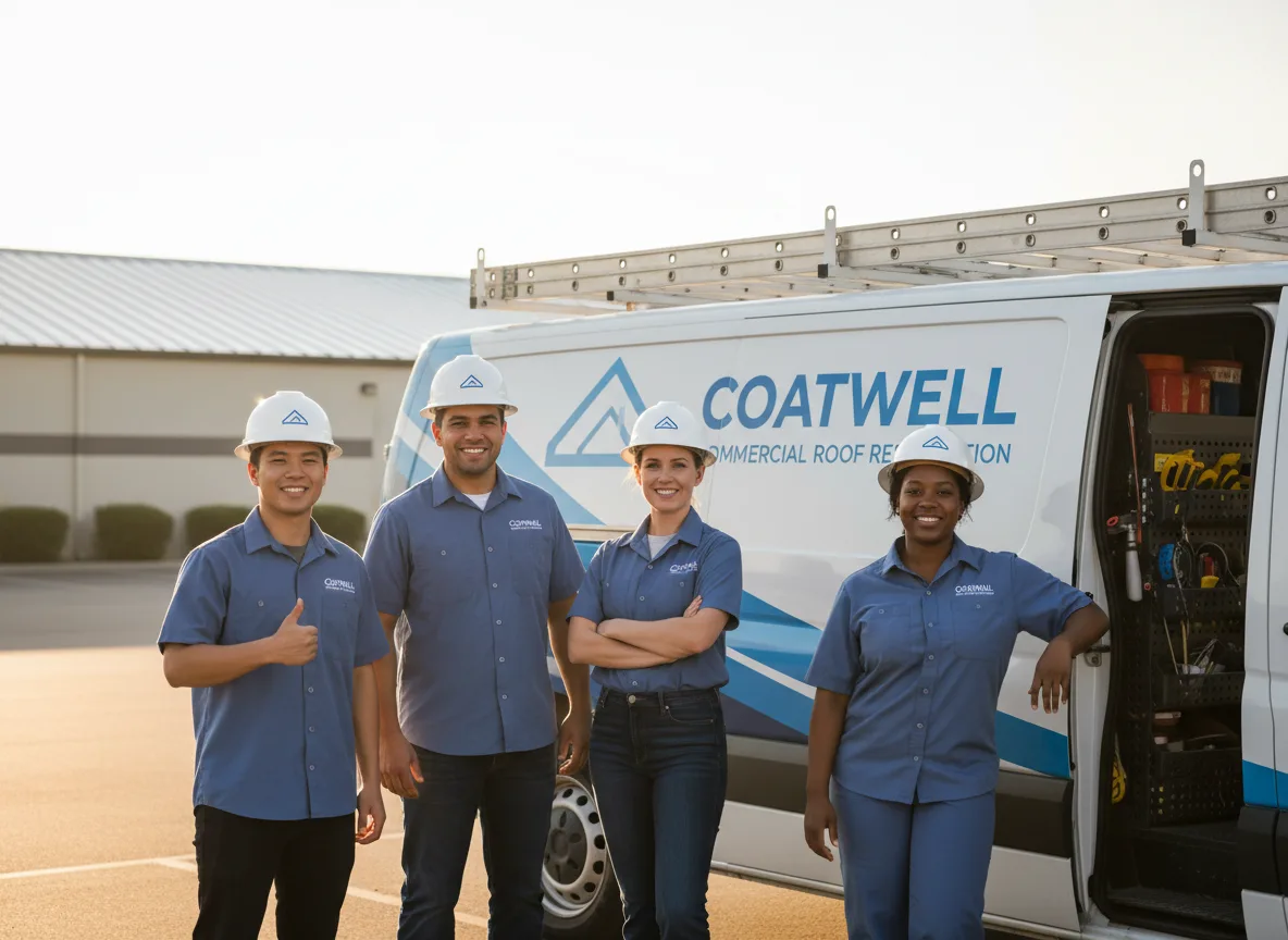 Commercial roof coating company in Wilson, NY